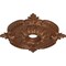 Ekena Millwork Benson Classic Medallion (Canopies up to 6 1/2"), 28 3/8"OD x 3 3/4"ID x 1 5/8"P, Polished Copper CM28BEPOS - alternate 4